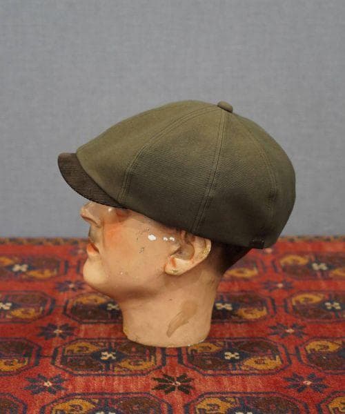 ミスターファットマン　モールスキン　ビークキャスケット　ブラウン　Ｌサイズ