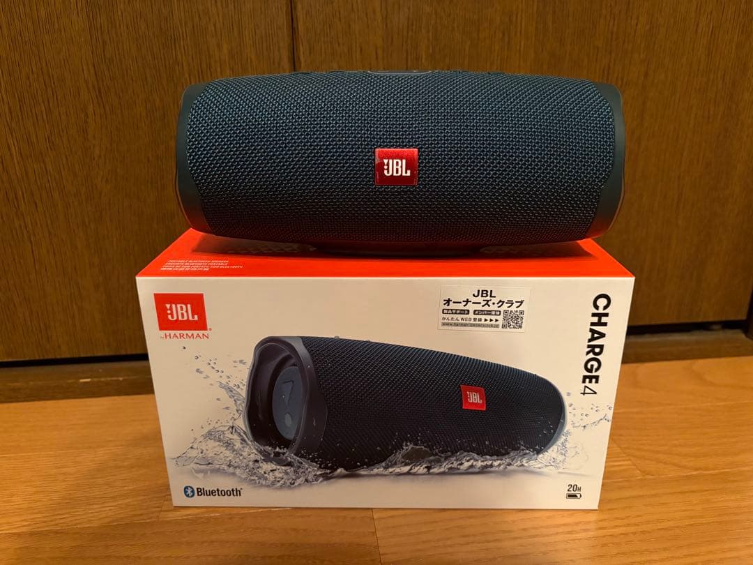 JBL charge4 ブルー 中古品