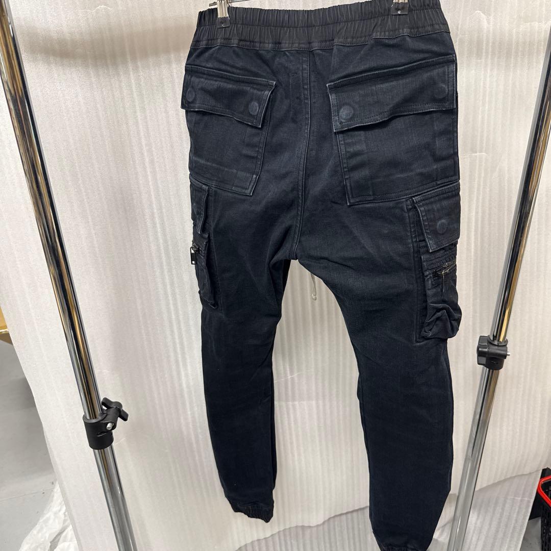 u*o様 Rick Owens ブラック サルエルパンツ @15