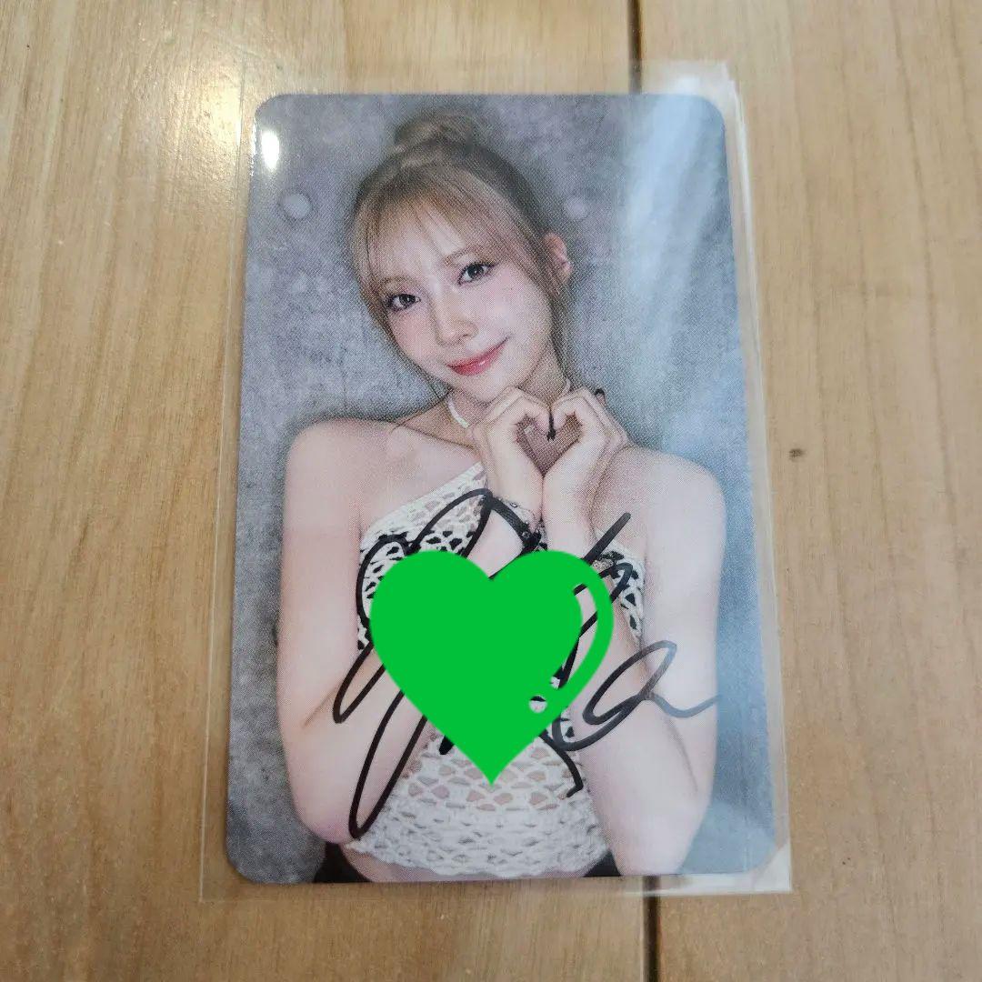 マユカ MAYUKA NiziU サイン フォトカ トレカ