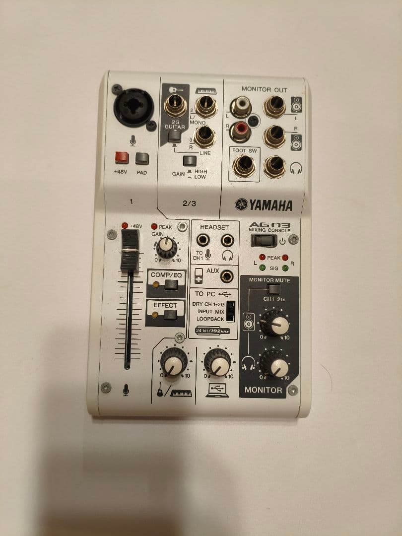 【F33l L1k3 B1rd】Yamaha AG03