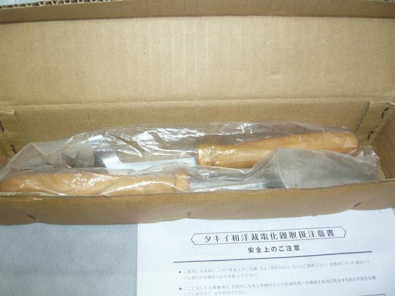 新品完全未使用品　 タキイ和裁電化鏝 和裁コテ　和裁こて　鏝２本付