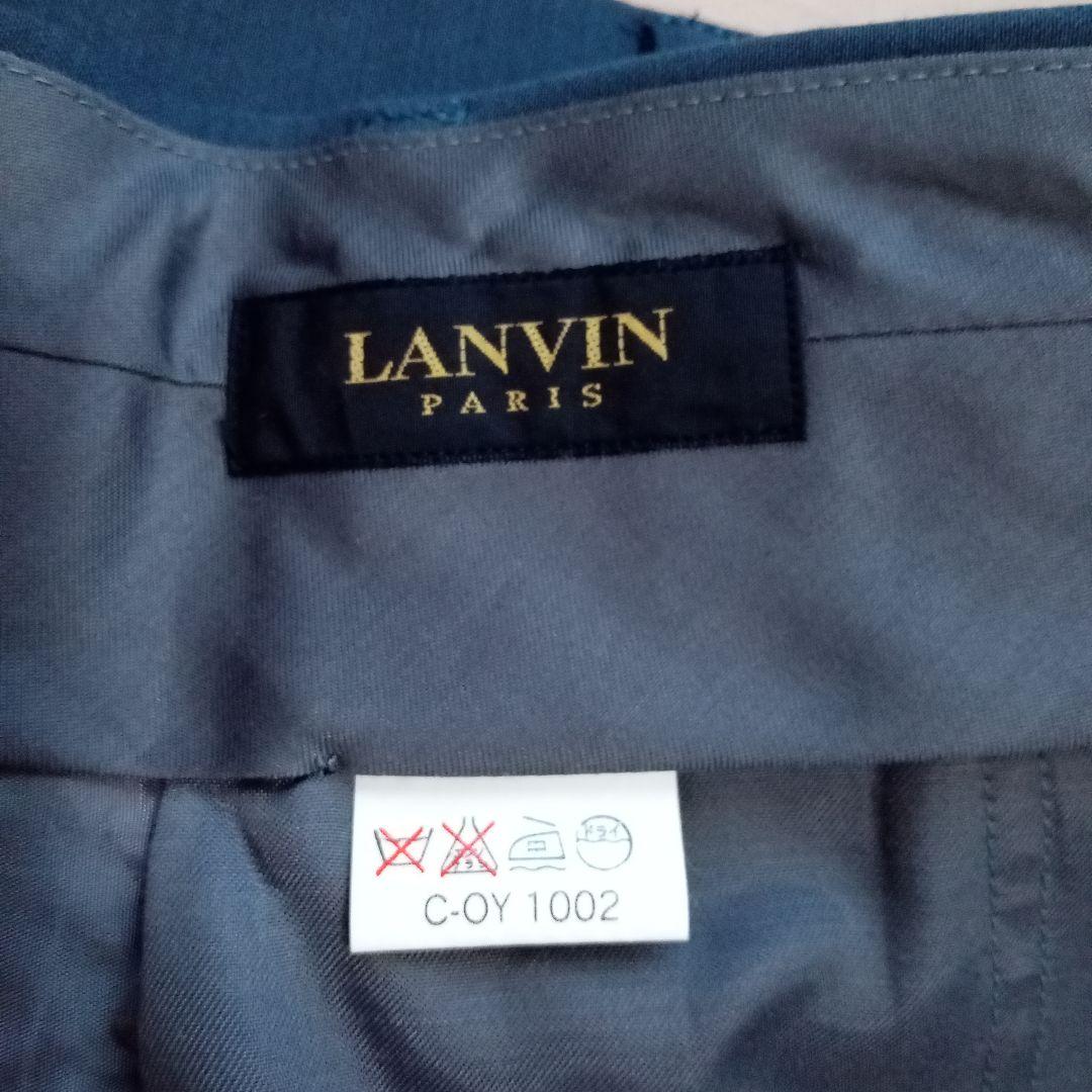 【美品】LANVIN ダブルスーツ セットアップ　LL相当