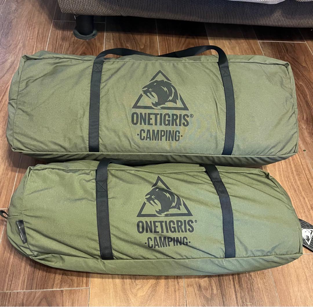 ONETIGRIS ロックシールドTCグリーン　MICABIN窓付き前幕セット