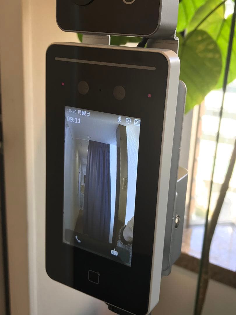 体表面温度測定 AI顔認証 勤怠管理サーモカメラ DS-K1T341BMI-T