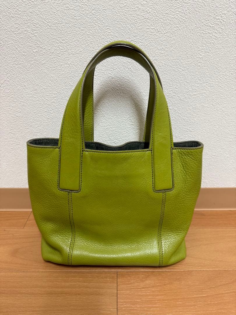 希少カラー HIROFU レザーハンドバッグ