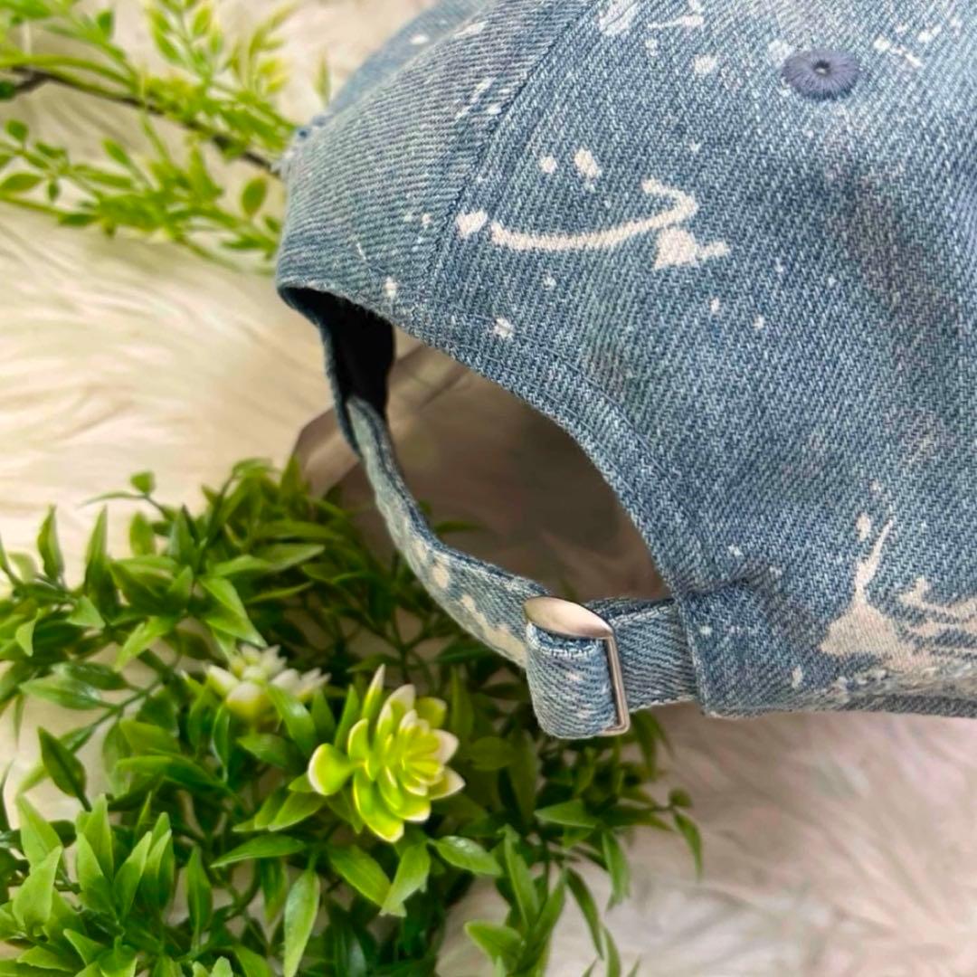 新品 NEWERA LA ニューエラ ダメージ デニム キャップ スナップバック