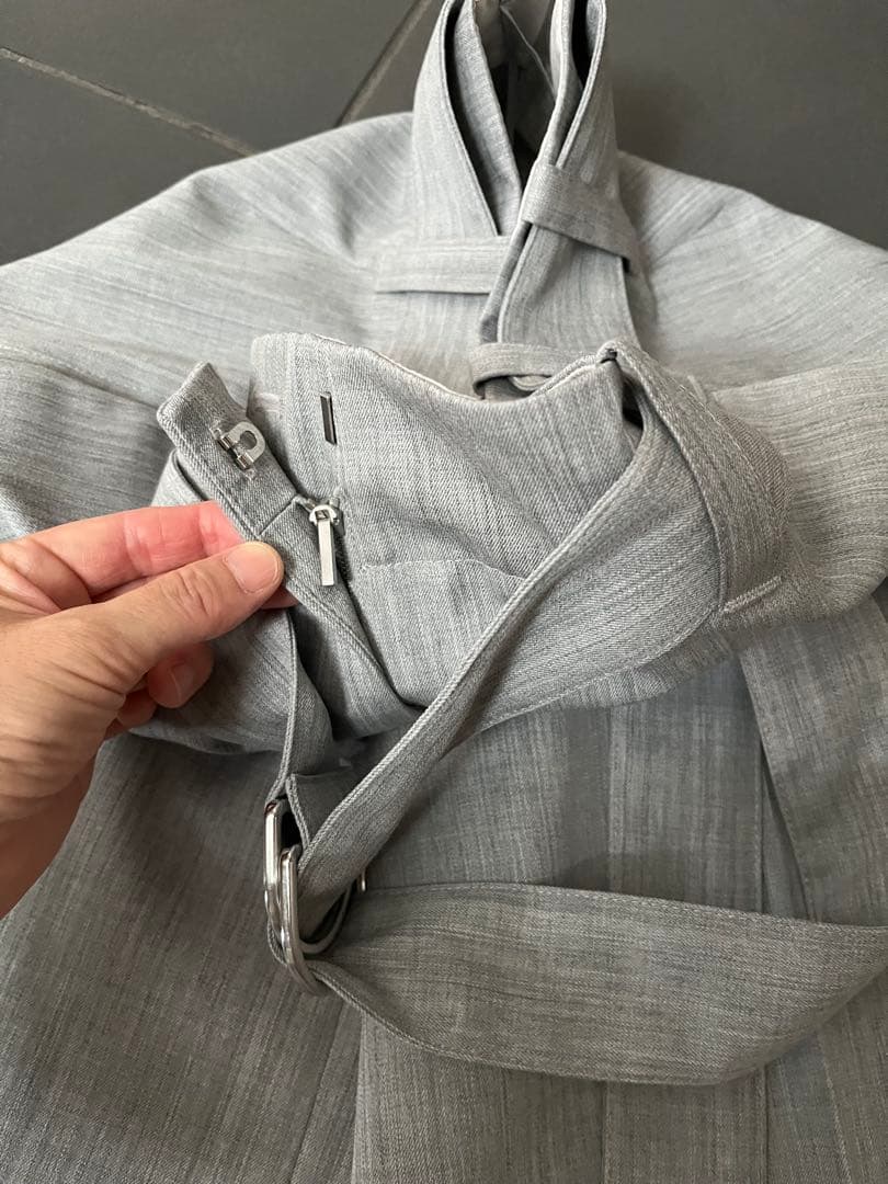 ジルサンダー　ウールバミューダハーフパンツ　テーラードパンツ　一度短時間使用