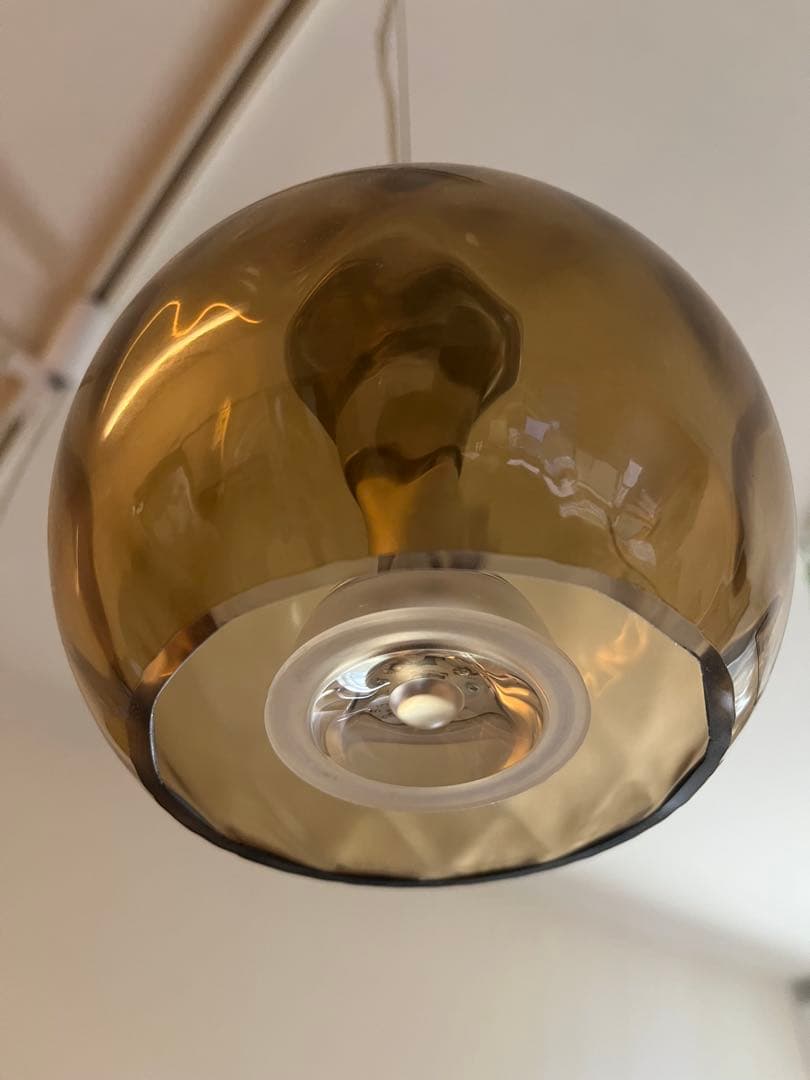 3個セット　ODELIC スモークブラウン ペンダントライト