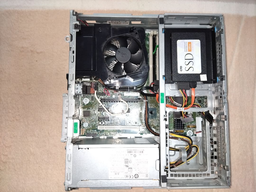 Windowsデスクトップ HP Eletedesk 800 G4SFF i7-8700 256GB