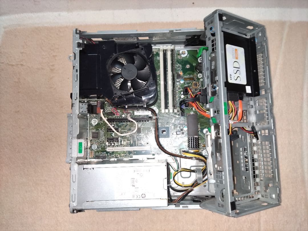 Windowsデスクトップ HP Eletedesk 800 G4SFF i7-8700 256GB