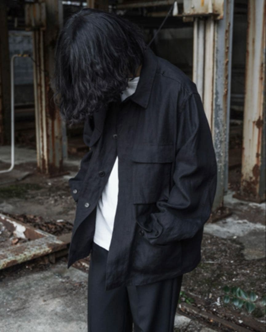 COMOLI リネンBDUジャケット