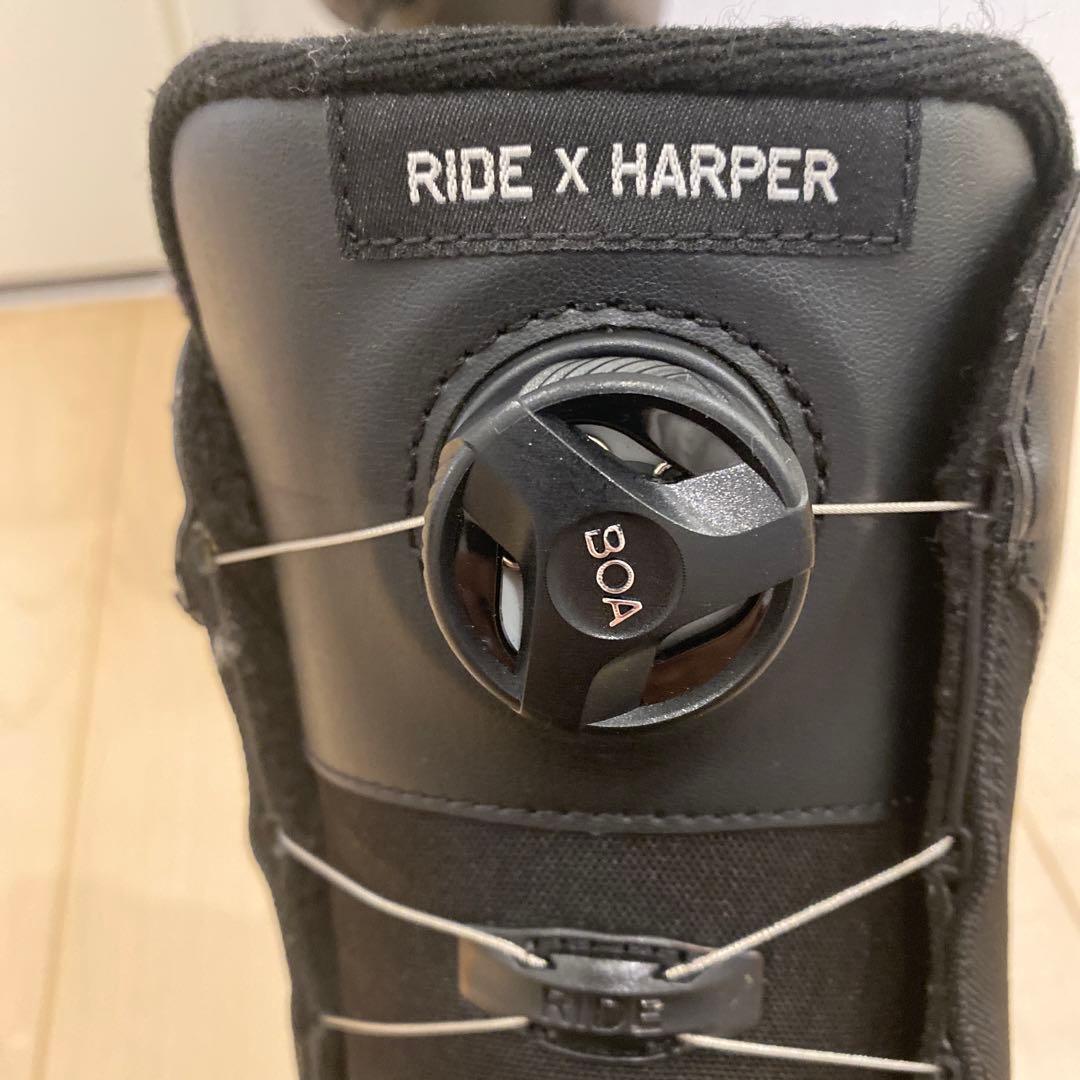 【美品_即日発送】RIDE スノボブーツ　HARPER BOA　23.0cm