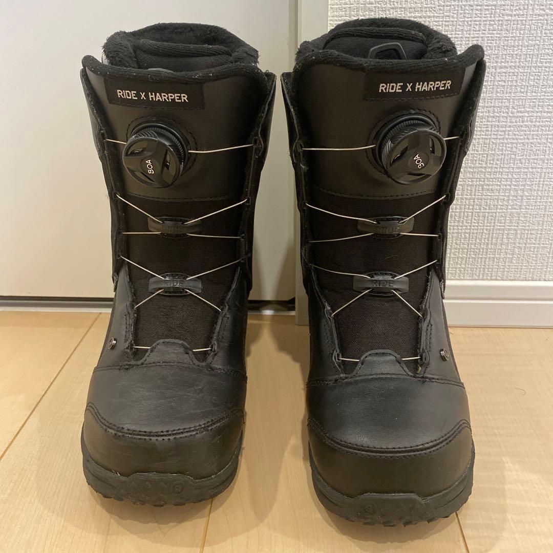【美品_即日発送】RIDE スノボブーツ　HARPER BOA　23.0cm