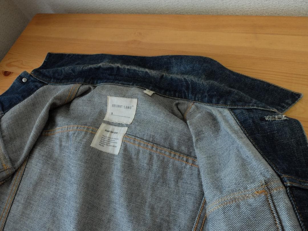 HELMUT LANG ヘルムートラング デニム トラッカー ジャケット 本人期
