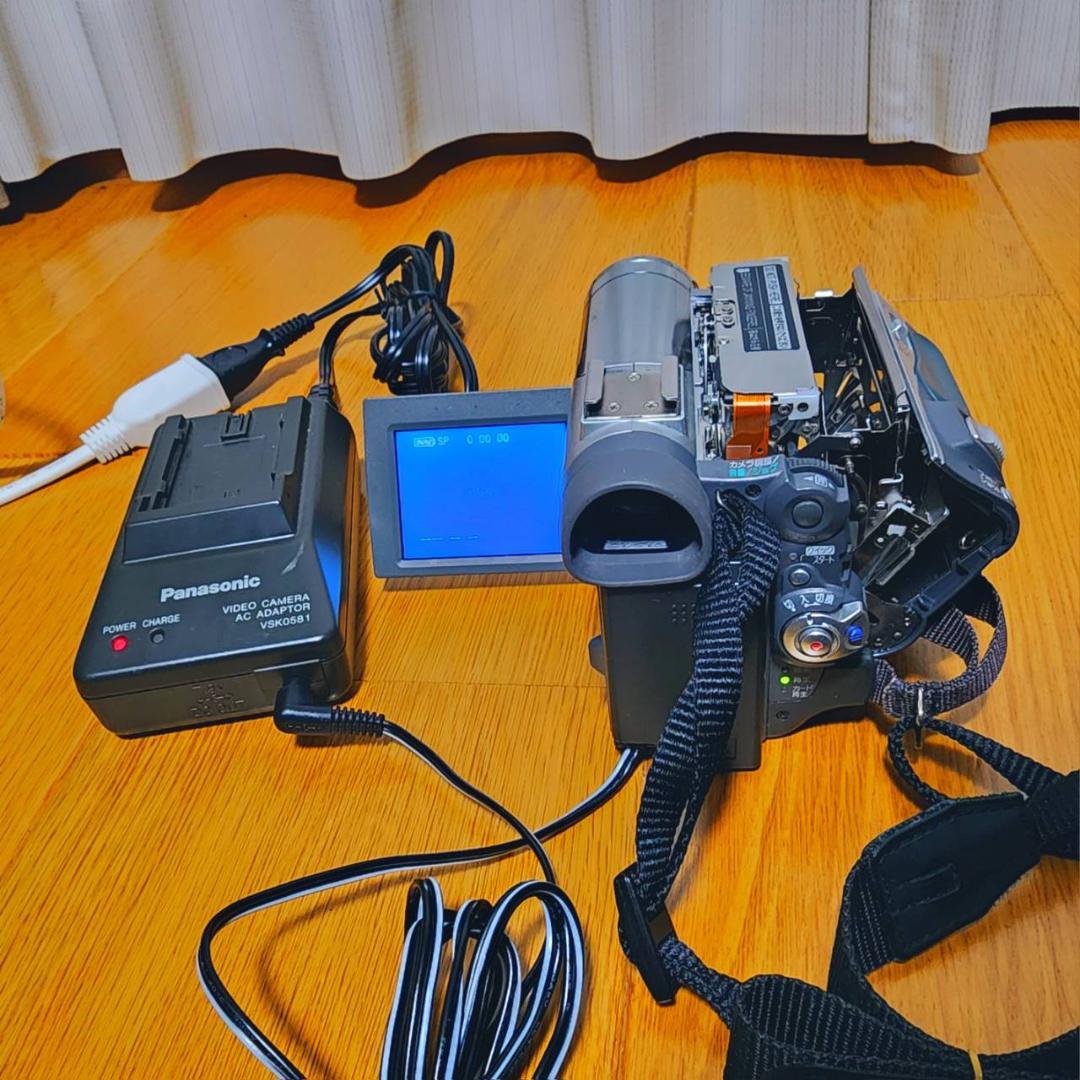 【動作確認済】高画質 Panasonic MiniDV ビデオカメラ 説明書付