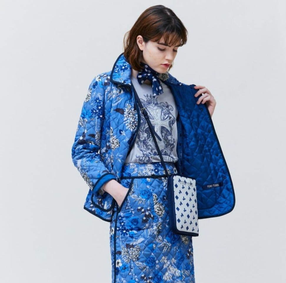 ユキトリイキルティング春物ジャケット未使用品