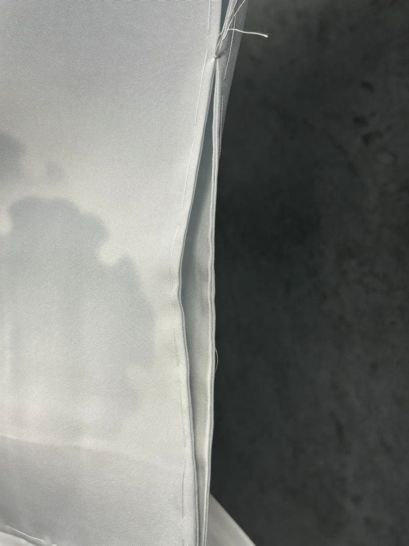 ねむの木＠きもの好き様御専用　IB-12 襦袢　長襦袢　薄灰単衣しつけ 美品