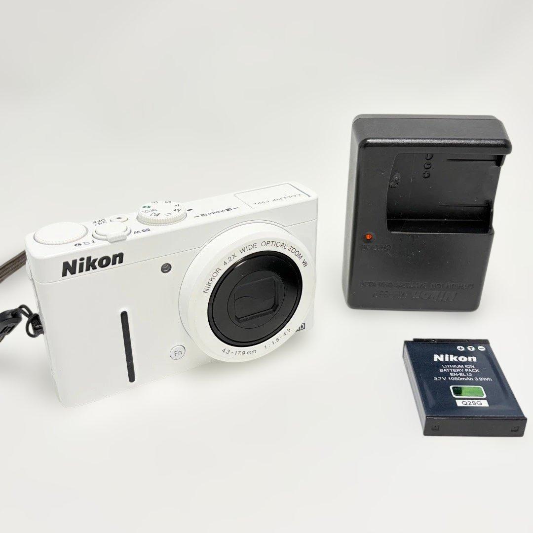美品✨Nikon COOLPIX P310 ホワイト 送料無料 匿名配送