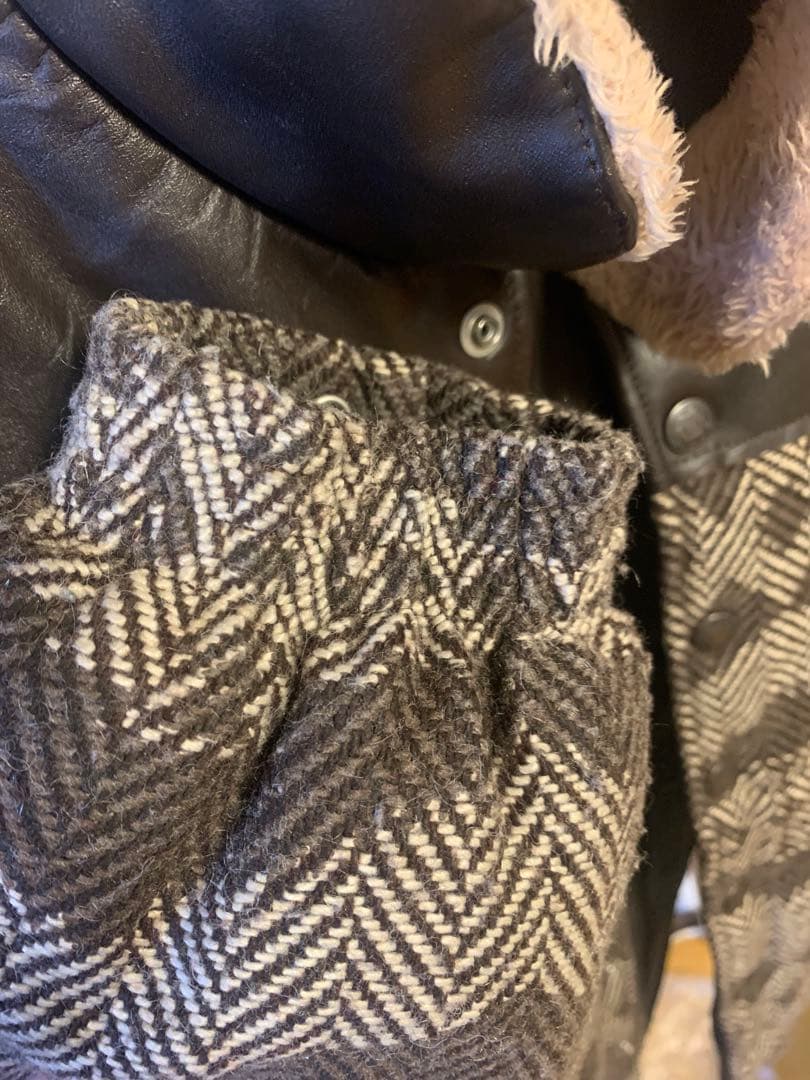 インディアンモーターサイクル冬物2点セット 中綿ジャケット＋ニットカーディガン