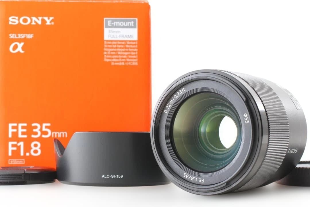 SONY α FE 35mm F1.8 Eマウントレンズ 新品同様