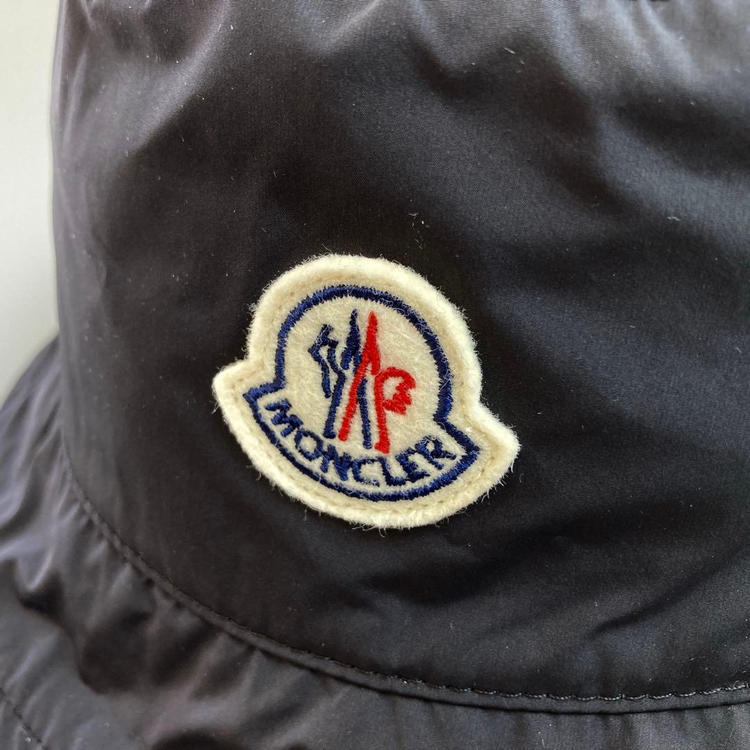 新品未使用 MONCLER モンクレール バケットハット リバーシブル 帽子 黒