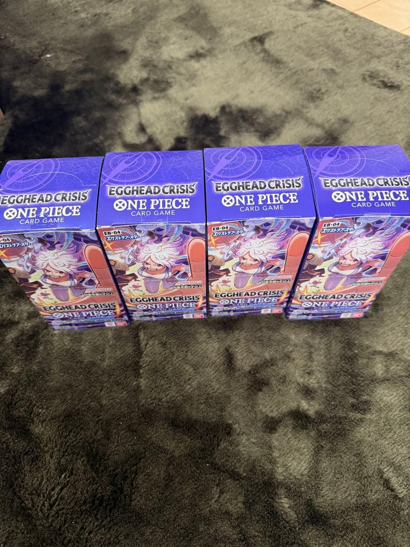 【新品未開封】ワンピースカード EGGHEADCRISIS 4BOX