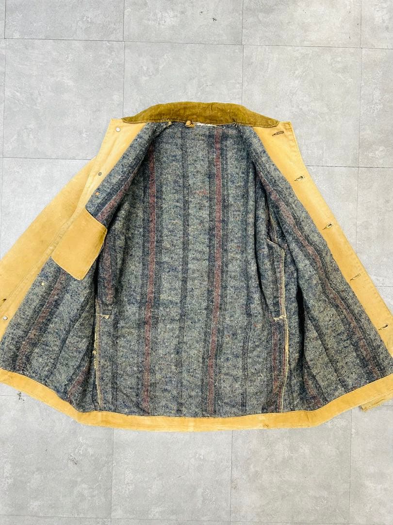 【希少】60s 〜 70s Carhartt チョアコート カーハート ベージュ