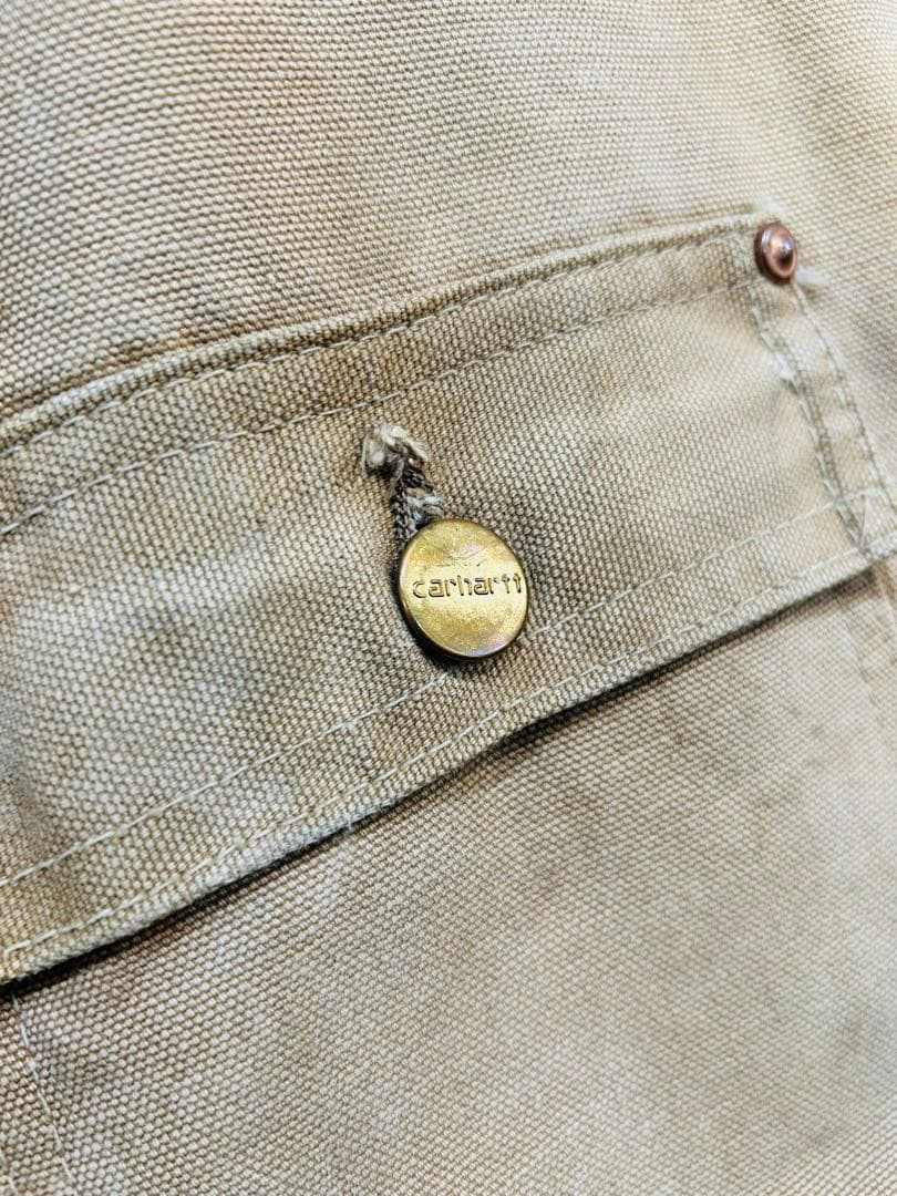 【希少】60s 〜 70s Carhartt チョアコート カーハート ベージュ