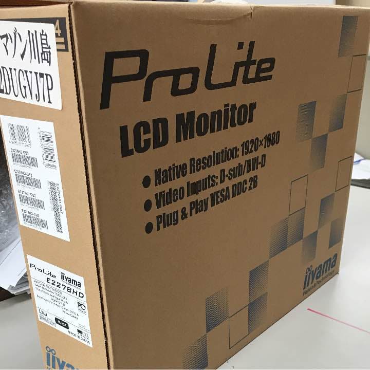 新品 未使用品 iiyama 液晶モニター ディスプレイ 送料込み