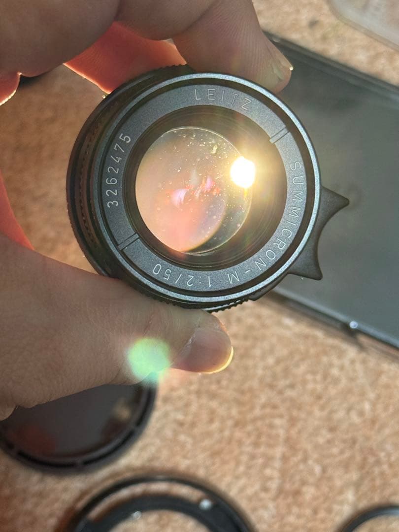 ライカ ズミクロン(Summicron) M 50mm F2 第3世代 OH済み