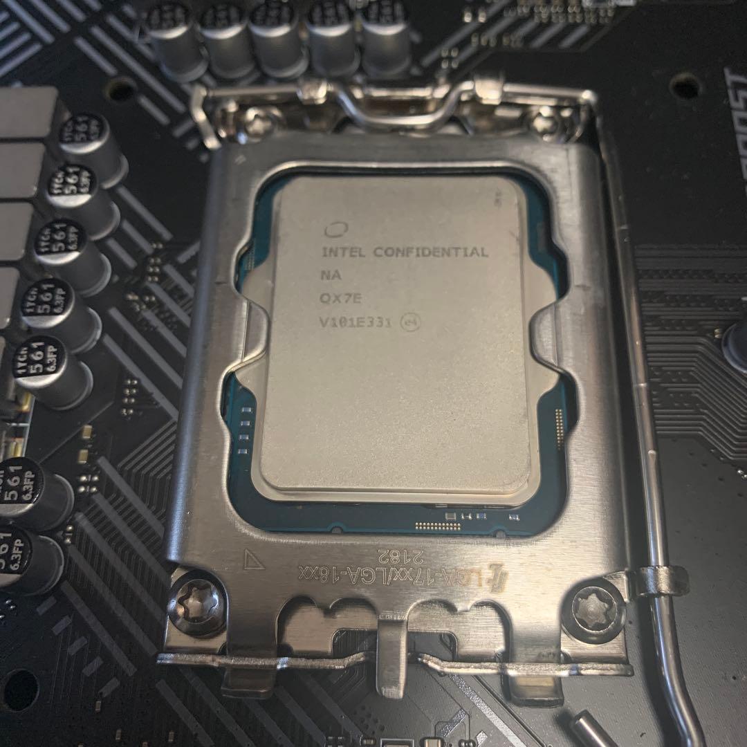 MSI H610 マザー　Core i9 12900K ES版　メモリ8GB