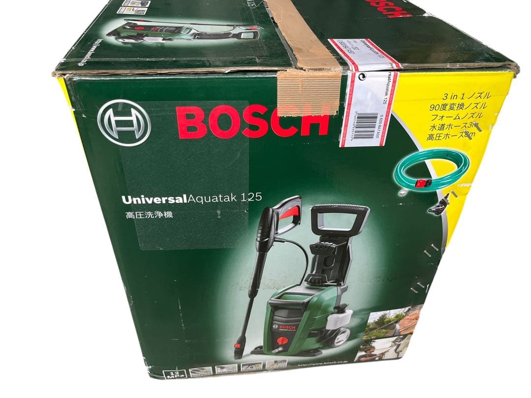 未使用 BOSCH Universal Aquatak UA125 高圧洗浄機
