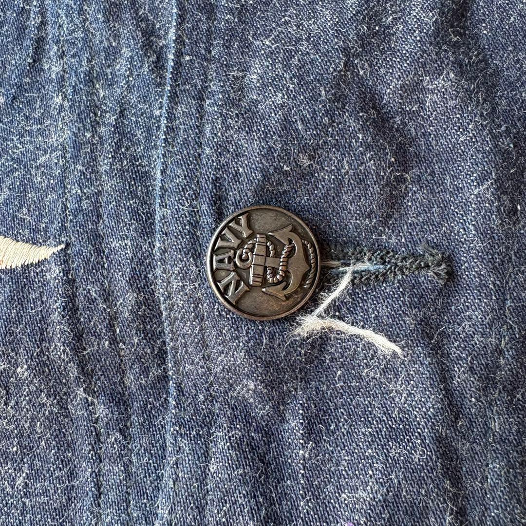 BEAMSBOY×TAILORTOYO スカ刺繍 カバーオールデニムジャケット