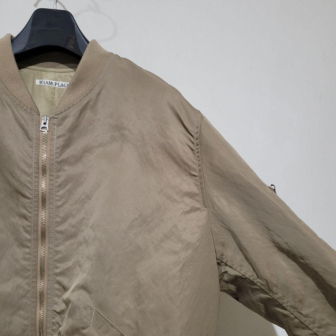 R'IAM PLAGE リアム プラージュ　MA-1 ジップアップ ブルゾン