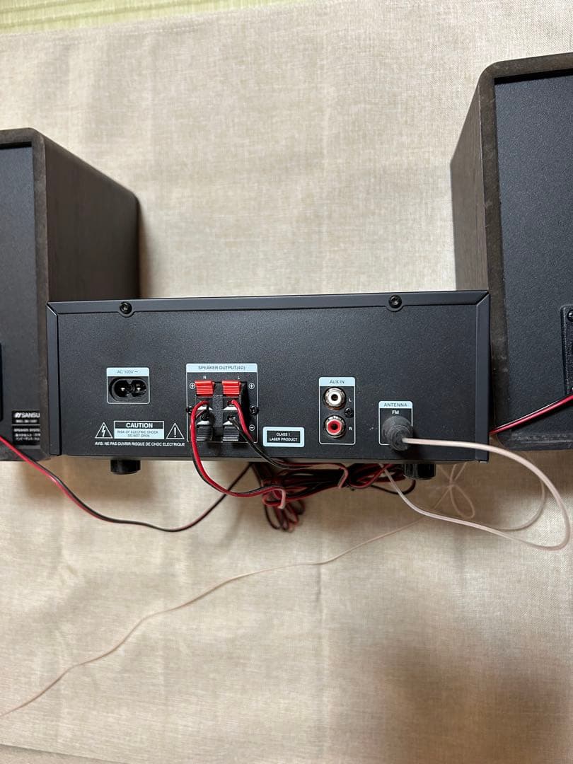 ゴン太さん専用‼️SANSUI ミニコンポ 2スピーカーSMC-150BT