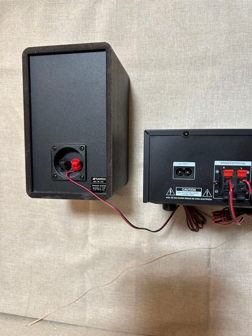 ゴン太さん専用‼️SANSUI ミニコンポ 2スピーカーSMC-150BT