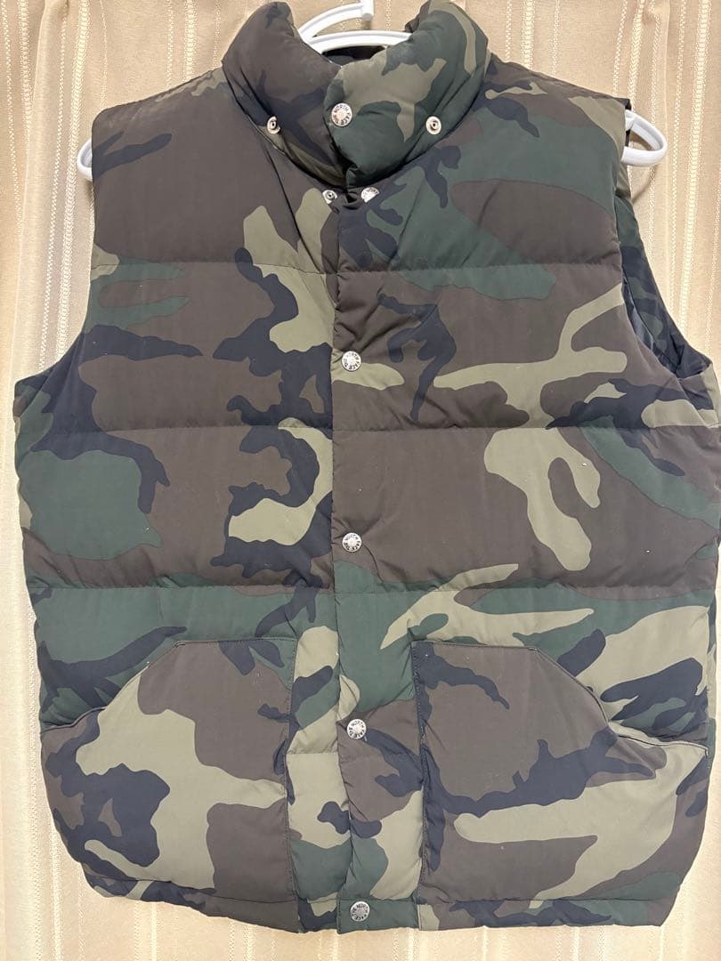THE NORTH FACE 迷彩 ダウンベスト XL