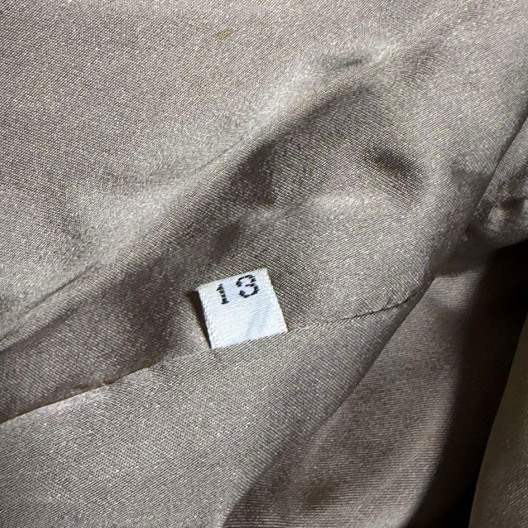 高級　13号　ROTINY 毛皮　コート　シェアード　ミンク　ブラウン