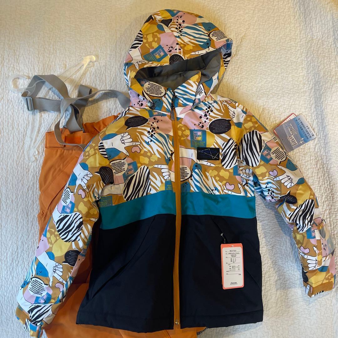 【新品】オンヨネ　RESEEDA スキーウェア キッズ ジュニア 上下セット