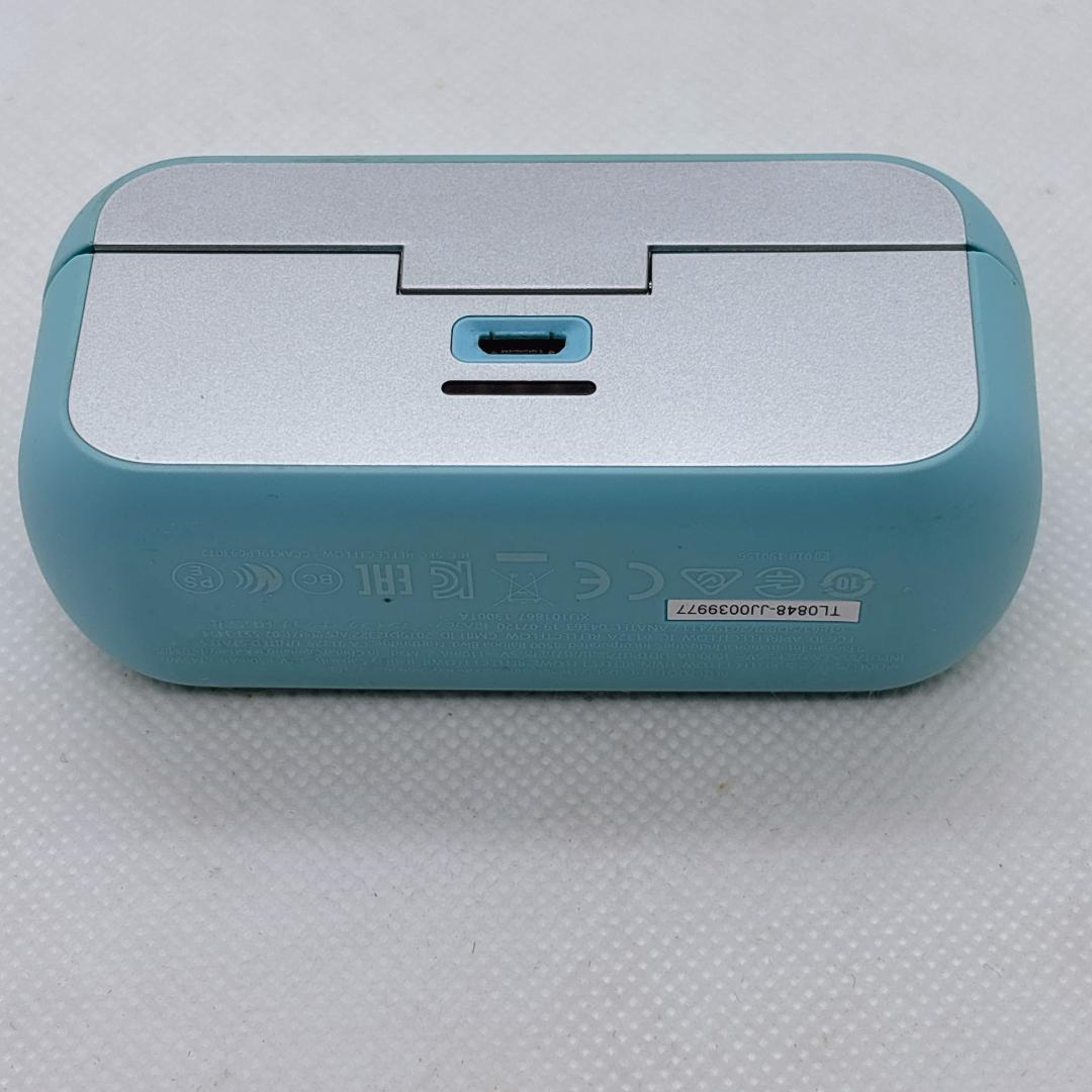 JBL JBLREFFLOWTEL ワイヤレスイヤホン 青 充電ケース付き