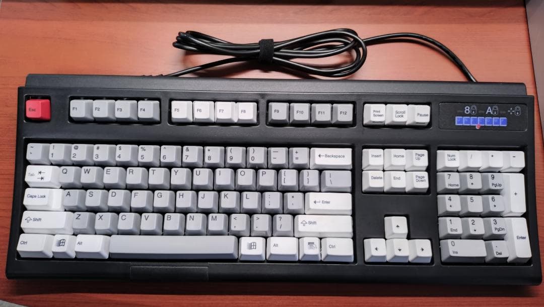 【全キー動作確認済美品／赤Esc】UNICOMP Model M UA40P4A