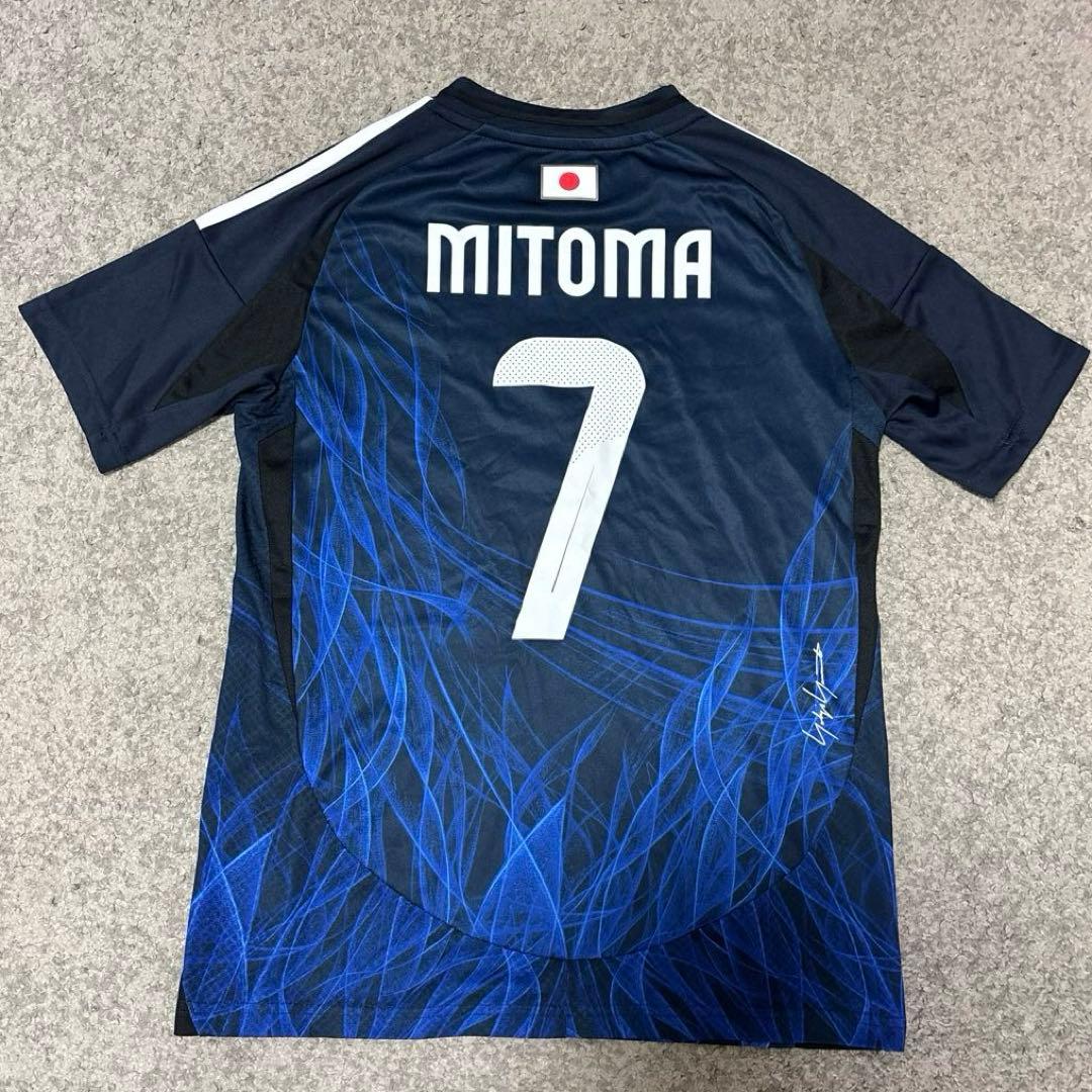 三笘薫 サッカー 日本代表 レプリカユニフォーム　正規品　160センチ