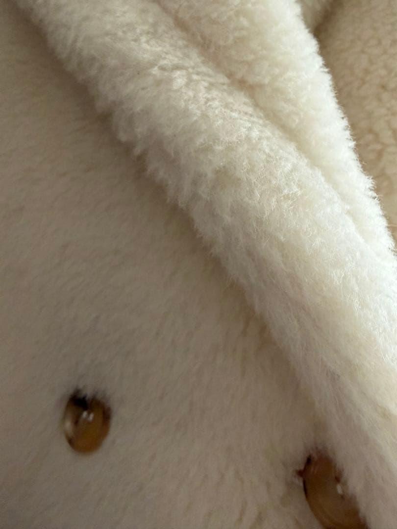 未使用品　Max Mara オルガ　テディベアショートコート XS