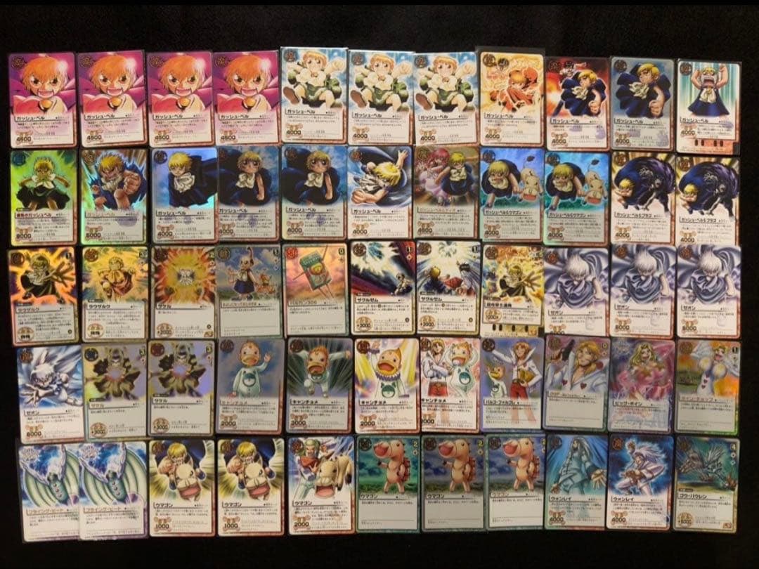 【バラ売り相談可】金色のガッシュベル　カード　まとめ売り147枚