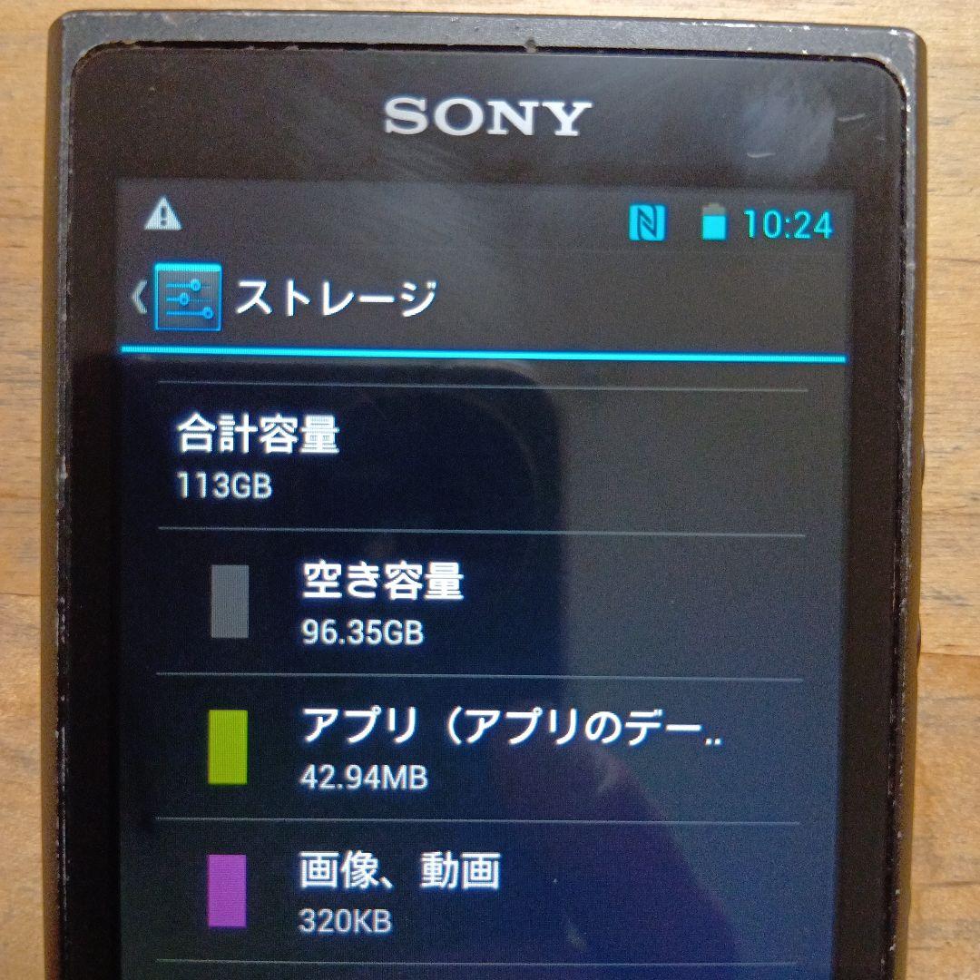 SONYウォークマンNW-ZX2 バッテリー交換済ジャンク品扱い
