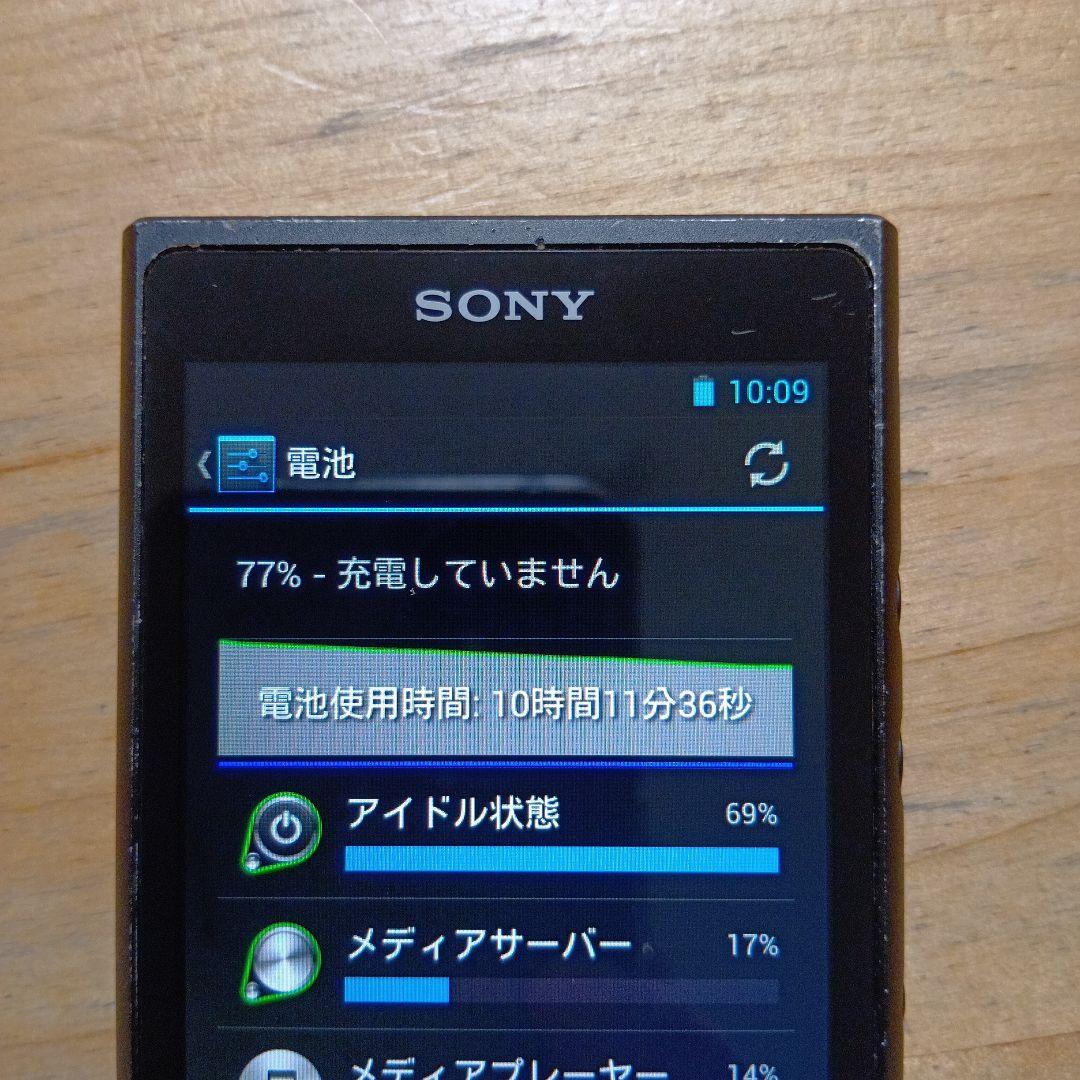 SONYウォークマンNW-ZX2 バッテリー交換済ジャンク品扱い