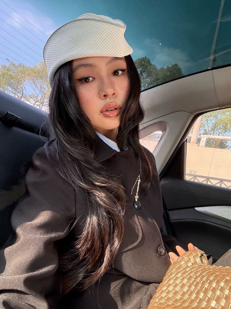 9266 studio 2024 帽子　ホワイト