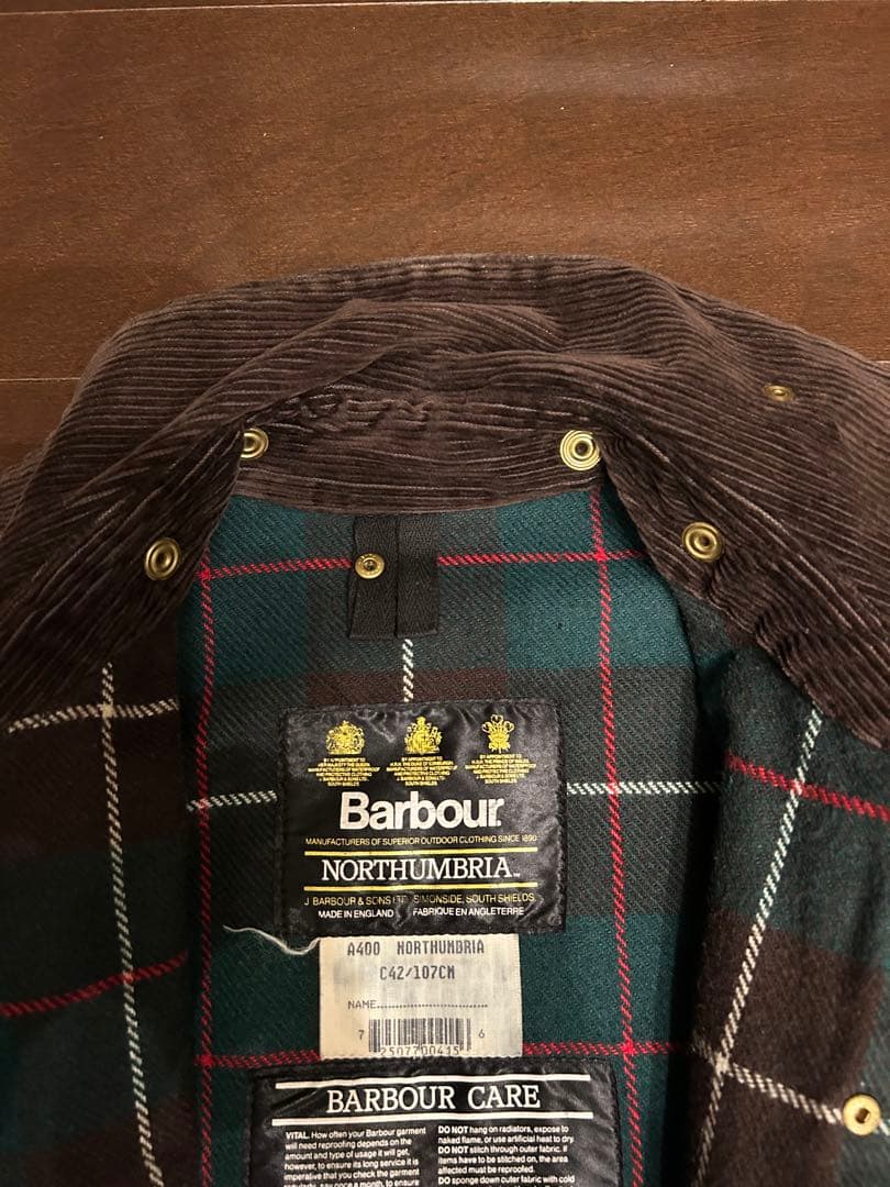 Barbour Northumbria ノーザンブリアC42 90s