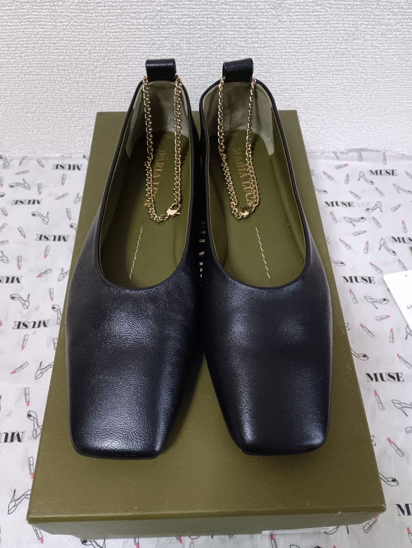 未使用MARIA LUCAマリア ルカAugusta Ballet Flat36
